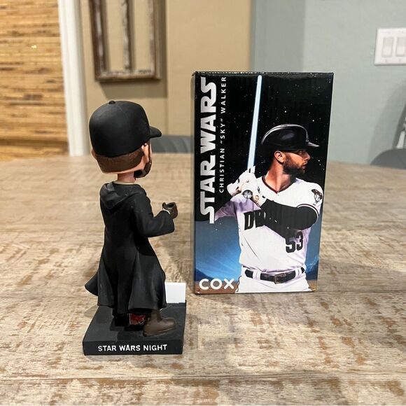 Star Wars Arizona Diamondbacks Christian Sky-Walker Bobblehead SGA - Picture 3 of 7